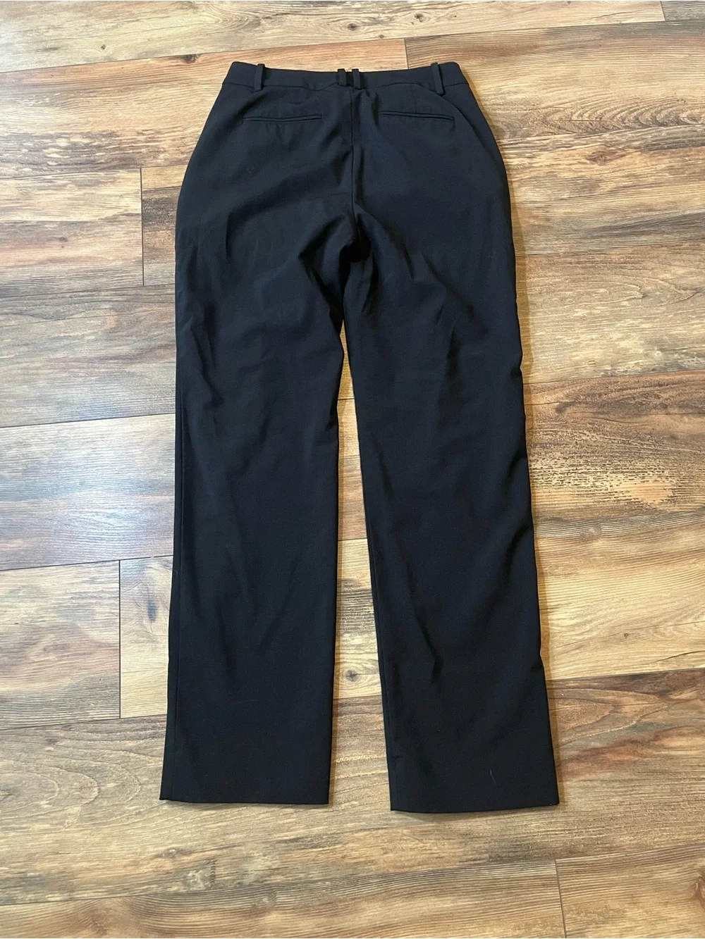 J.Crew Italian Stretch Wool Tollegno 1900 Black Dress Pants Women 2 Office